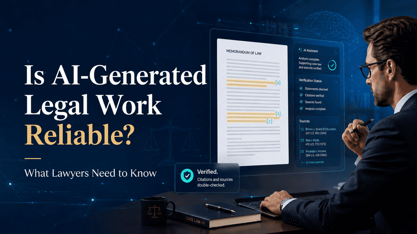 Is AI-Generated Legal Work Reliable? What Lawyers Need to Know