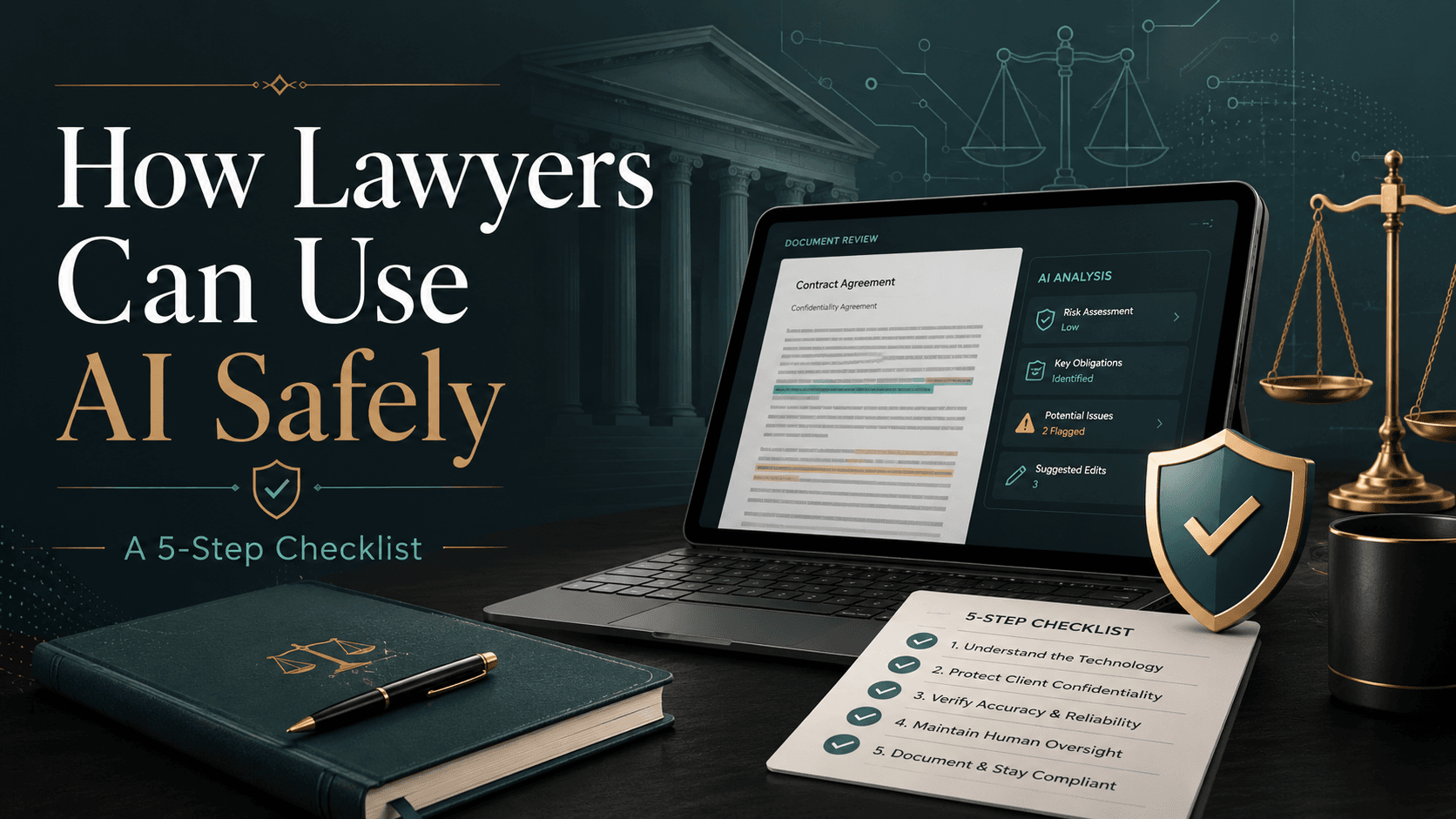 How Lawyers Can Use AI Safely: A 5-Step Checklist