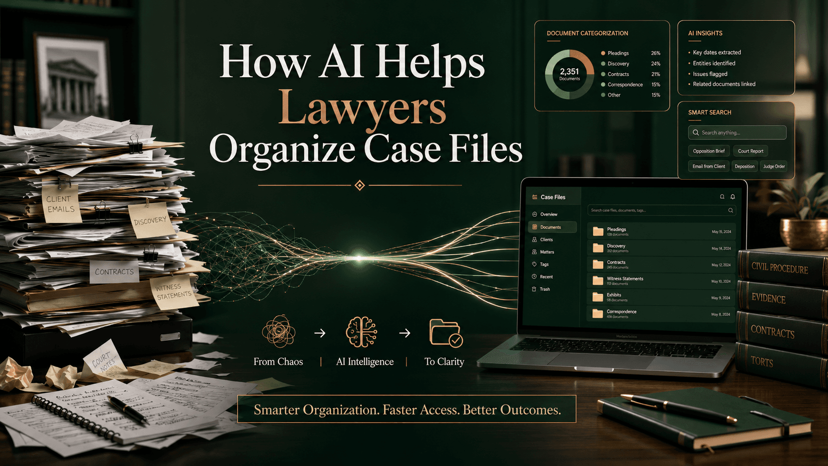 How AI Helps Lawyers Organize Case Files