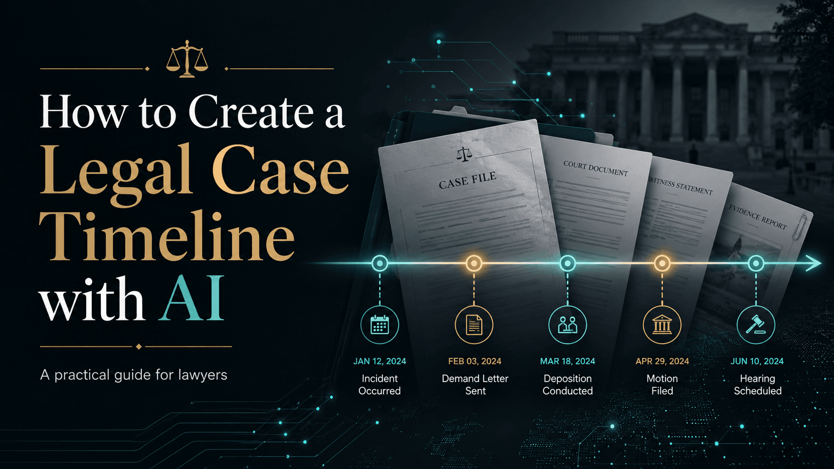 How to Create an AI Legal Case Timeline: A Lawyer’s Workflow